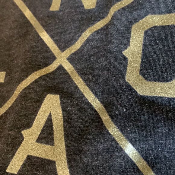 2/$20🍁 BELLA - Graphic T-shirt -  Heathered Charcoal Rayon knit - Picture 6 of 6